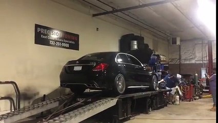 C63 S AMG BRABUS 650 V8! Start, Revs & Overview!