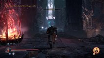 Lords of the Fallen 8th boss Annihilator no health potions, kill the boss with lightning weapon for