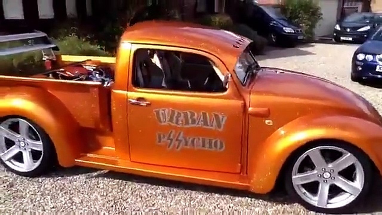 Check out this custom VW Bug with a Subaru motor swap.