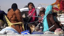 Mais de 5.000 sírios fogem durante a ofensiva em Raqa