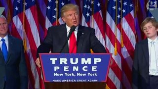 donald trumps victory speech in full video