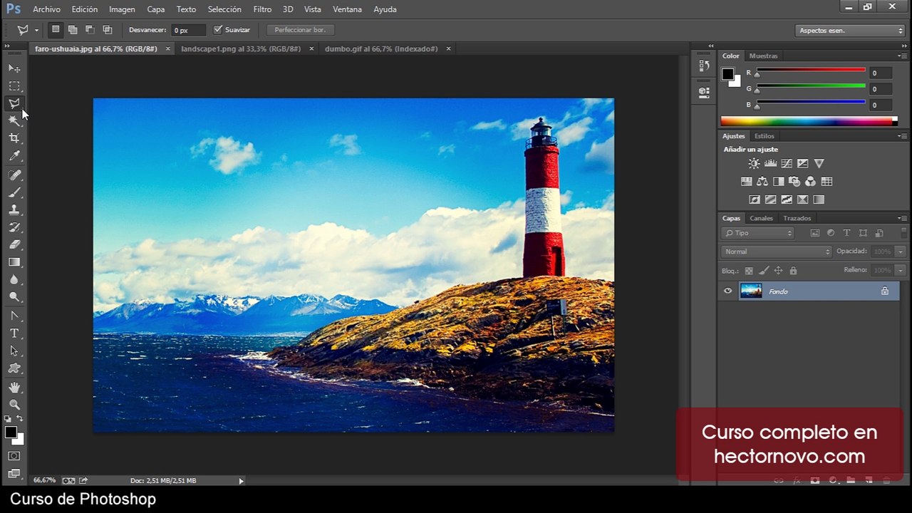 Curso Photoshop: Interfaz y espacios de trabajo (parte 1)