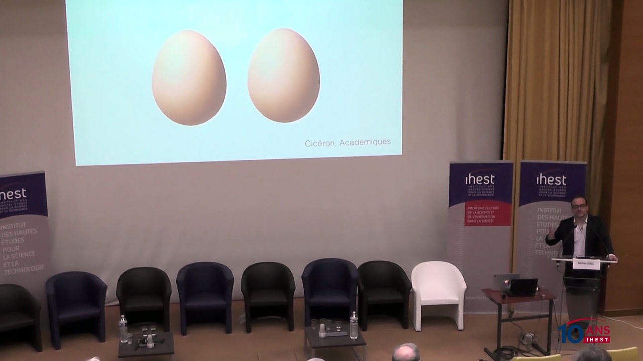 Symposium 10 ans IHEST - Mathias GIREL : La science, une enquête : normes, mémoire, controverse