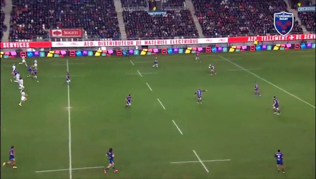 L'essai de Loick Jammes contre le Racing 92, saison 2015-2016