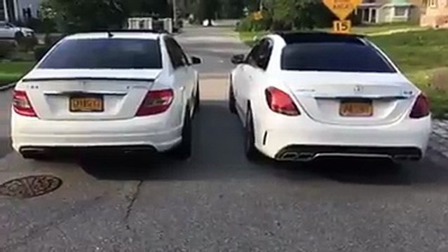 Tuned Mercedes-Benz C63 AMG - Loud Revs & Acceleration