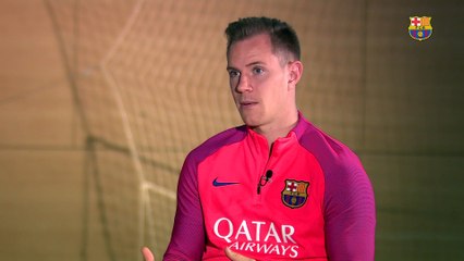 Ter Stegen: “Me gusta muchísimo la presión”