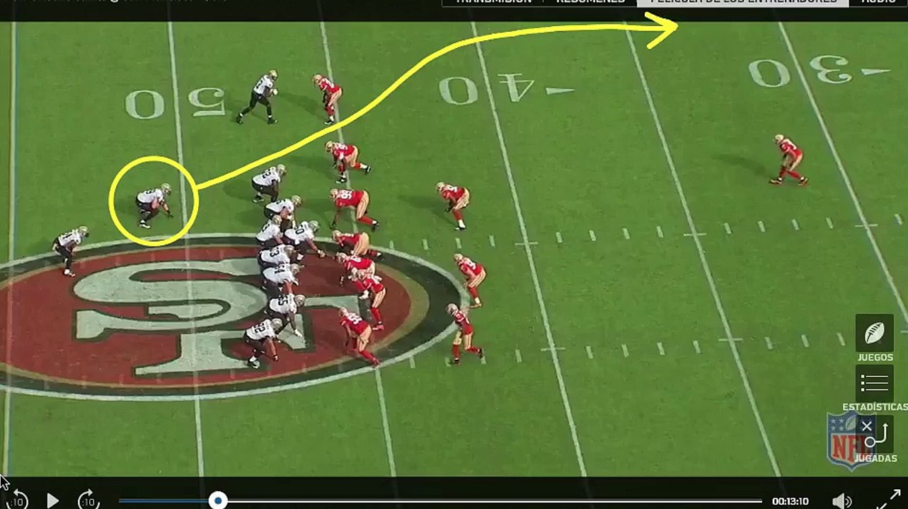 Marco Josh Hill 32 yard catch