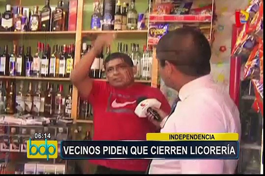 Independencia: vecinos piden clausura de licorería