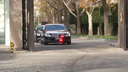 MHP Genel Başkanı Bahçeli, Çankaya Köşkü'ne Geldi