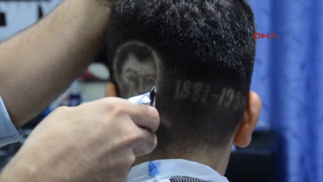 Antalya Demre Başına Atatürk Portresi Yaptırdı