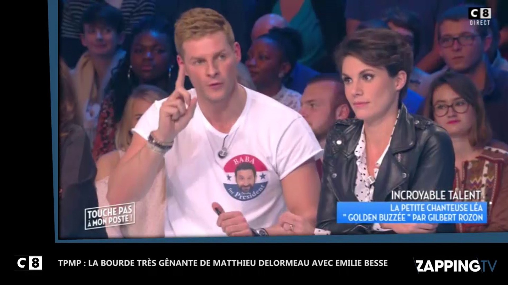 Cyril Hanouna Et Emilie Besse TPMP : La bourde très gênante de Matthieu Delormeau avec Emilie Besse -  Vidéo Dailymotion