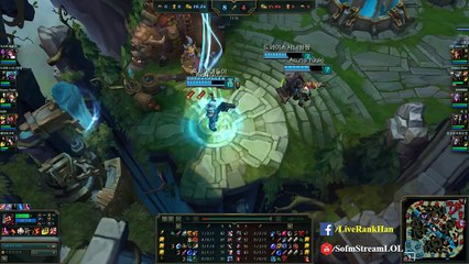 Sofm Graves đi rừng phiên bản mới 6.22 farm nhiều nhất 2 team