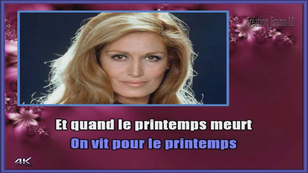 Dalida - Pour ne pas vivre seul KARAOKE / INSTRUMENTAL