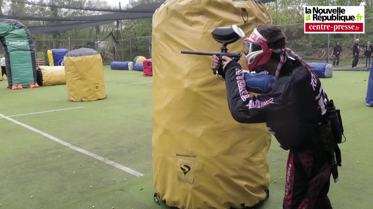 VIDEO. Châtellerault : à l'école de paintball, stade de la Tuilerie