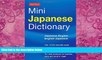 Big Deals  Tuttle Mini Japanese Dictionary: Japanese-English English-Japanese (Tuttle Mini