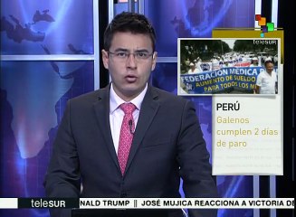 Médicos peruanos exigen mejoras al sector salud