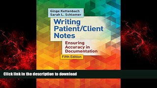 liberty books  Writing Patient/Client Notes: Ensuring Accuracy in Documentation online to buy