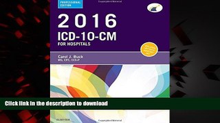 Read books  2016 ICD-10-CM Hospital Professional Edition, 1e online to buy