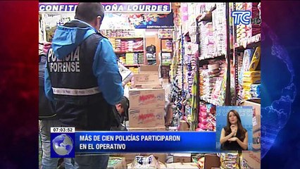 Mercadería caducada que ingresó de manera ilegal fue decomisada
