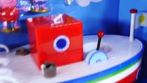 Play Doh Egg Peppa Pig Holiday Boat Grandpa Pigs Surprise Eggs Toy Delivery Episode DCTC