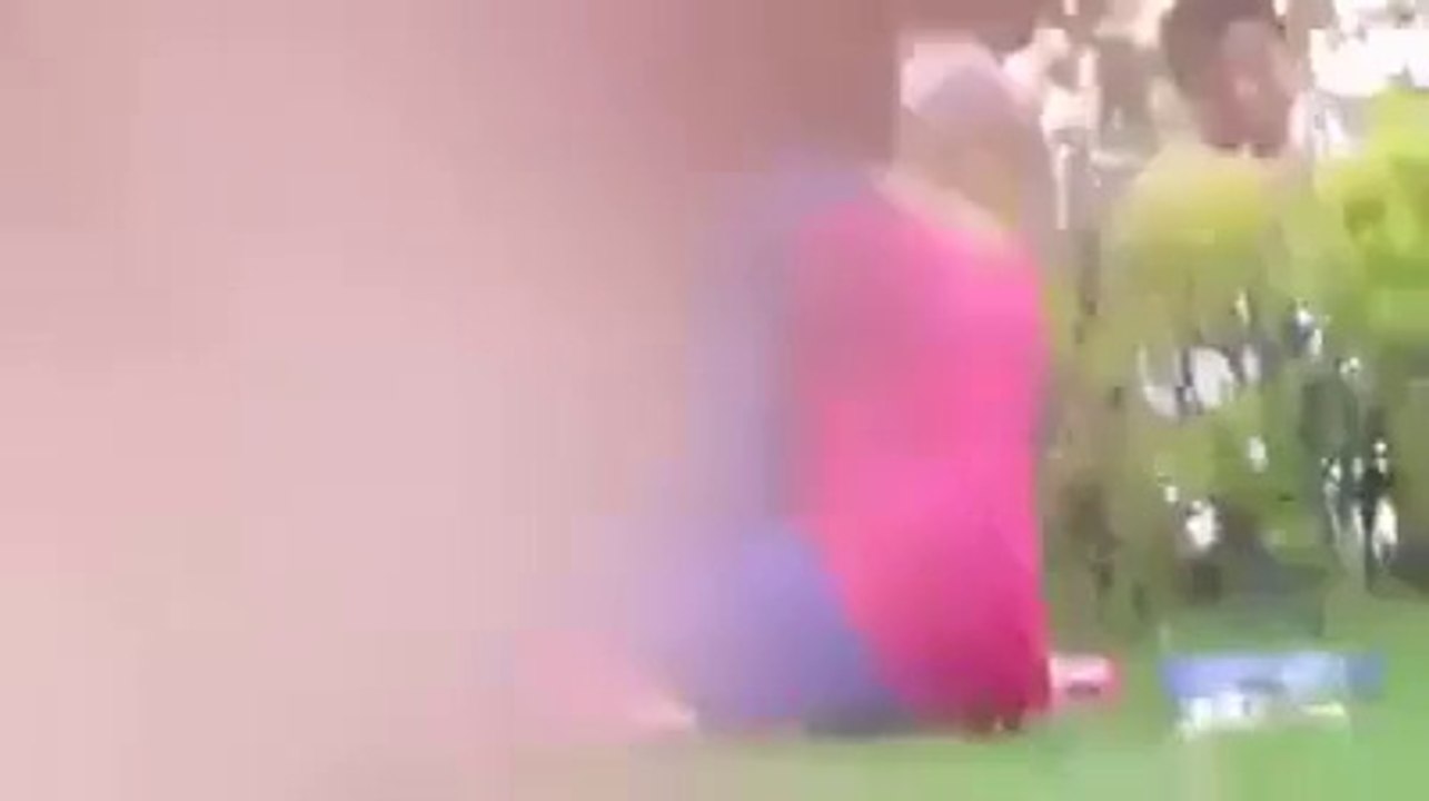 3- girl and boy in park
