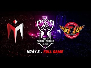 [CKTG 2016] FULL Game trận đấu SKT T1 dễ dàng vượt qua đại diện Trung Quốc I May