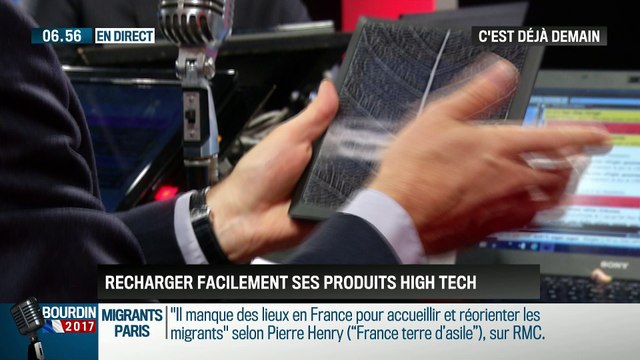 La chronique de Frédéric Simottel: Comment recharger facilement ses appareils high-tech ? - 04/11