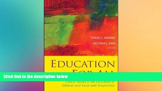 FREE PDF  Education For All: Critical Issues in the Education of Children and Youth with