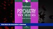 Buy book  Stedman s Psychiatry Words (Stedman s Word Books.) online to buy