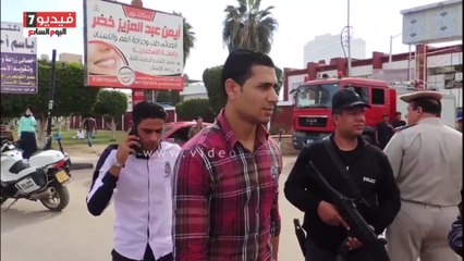 مدير أمن كفرالشيخ يتفقد الإستعادات الأمنية