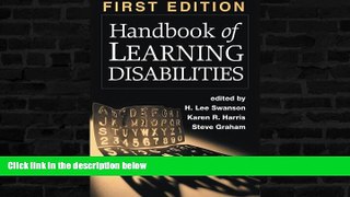 Free [PDF] Downlaod  Handbook of Learning Disabilities, First Edition READ ONLINE