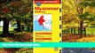 Big Deals  Myanmar Travel Map Second Edition (Periplus Maps)  Best Seller Books Best Seller