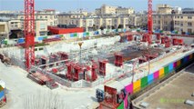 Modernisation hôpital E. Herriot à Lyon Timelapse