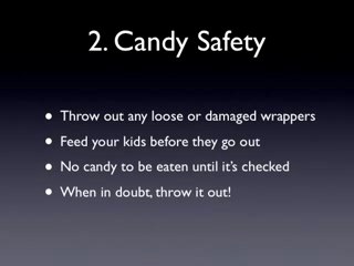 Halloween Safety Tips
