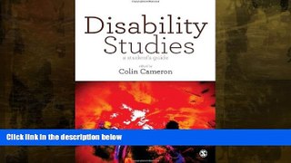 READ book  Disability Studies: A Student s Guide  BOOK ONLINE