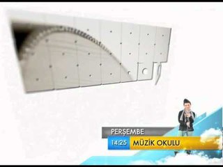 Müzik Okulu, 15 Eylül Perşembe 14.25'te TRT Okul'da...