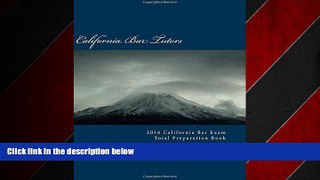 READ book  2016 California Bar Exam Total Preparation Book  FREE BOOOK ONLINE