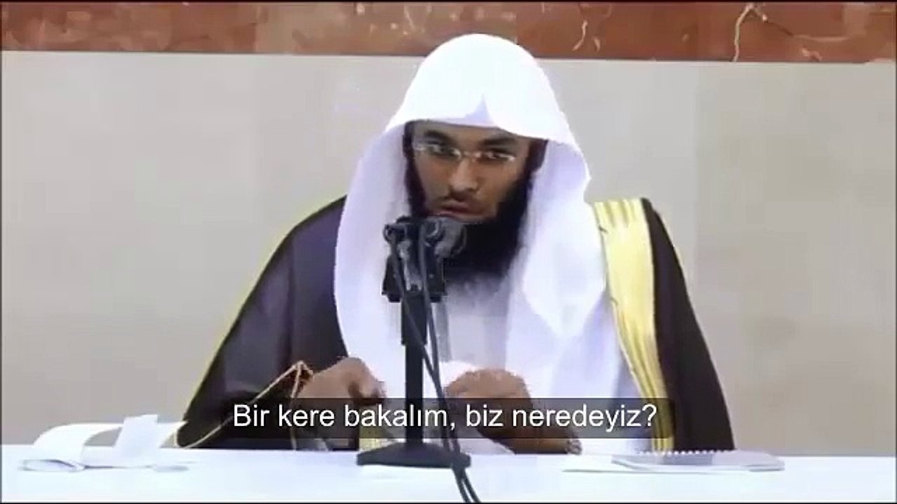 Suudi imam Dünya Dönmüyor (türkçe altyazılı)