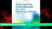 Best books  Insurance Handbook for the Medical Office, 11e online