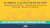 [PDF] CISO Leadership: Essential Principles for Success ((ISC)2 Press) Full Online