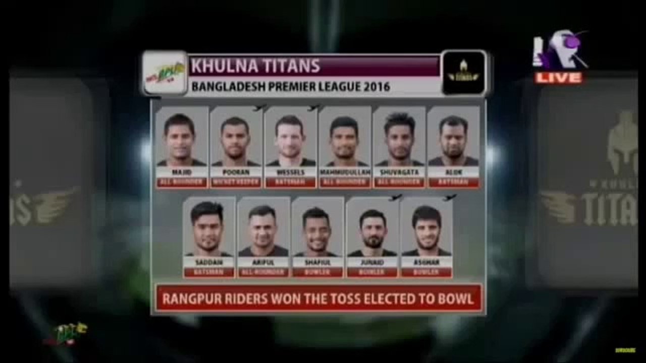 Shahid Afridi 4 wickets and Arafat Sunny 3 wickets | BPL 2016