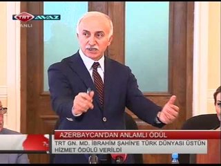 Azerbaycan'dan Anlamlı Ödül