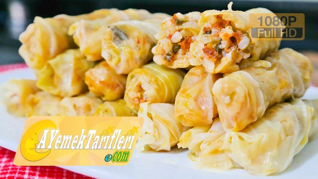 Kıymalı Beyaz Lahana Sarması Nasıl Yapılır? | Kıymalı Beyaz Lahana Sarması Tarifi