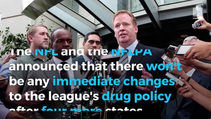 The NFL won't chance drug policy after more states legalize marijuana