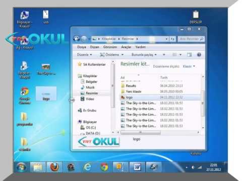 Bilgisayar Öğreniyorum - Sürükle ve Bırak Kullanarak Dosyaları Taşıma ve Kopyalama - TRT Okul