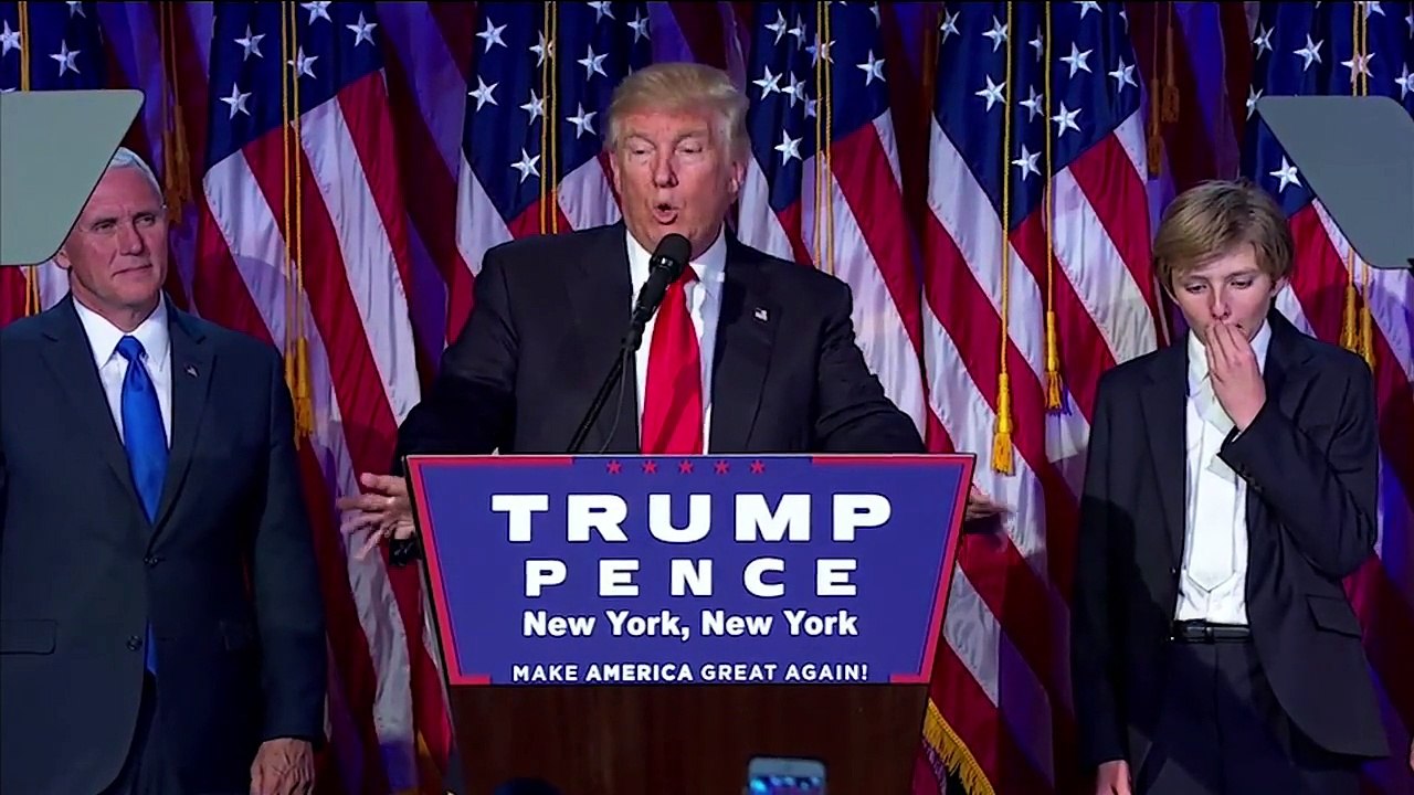 Donald Trump's full victory speech