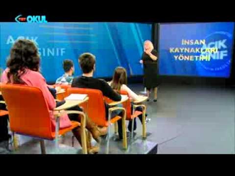 İnsan Kaynakları Yönetimi - Ders 1 - Açık Sınıf - TRT Okul