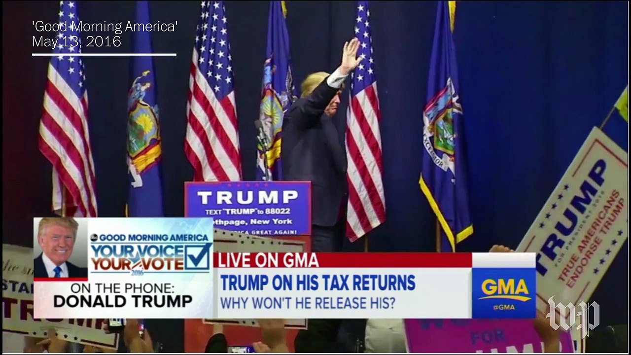 Four times Donald Trump told reporters, 'It's none of your business'