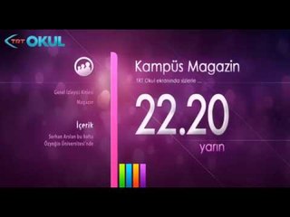 Kampüs Magazin - Fragman - TRT Okul