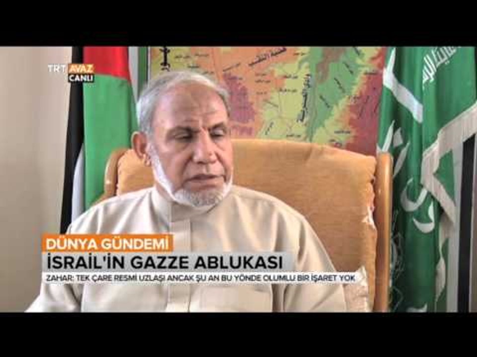 İsrail'in Gazze Ablukası - Mahmud Zahar ile Röportajımız - Dünya Gündemi - TRT Avaz